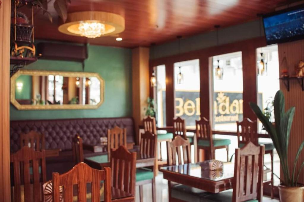 Restaurace v ubytování Belladama Hotel