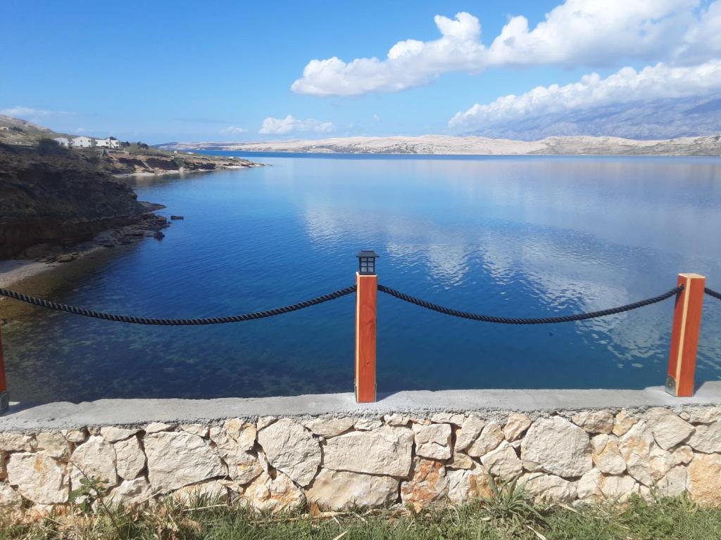 a view of a large body of water at Villa PANORAMA in Pag