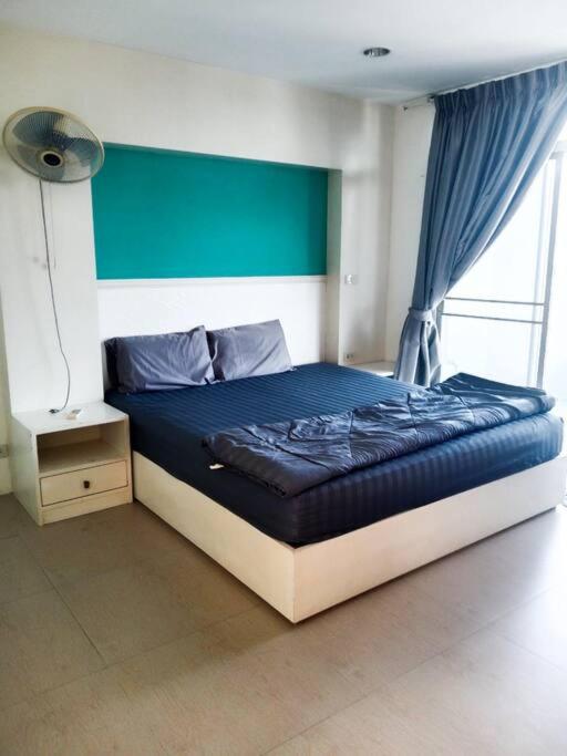 Katil atau katil-katil dalam bilik di Condo The Beach Bangsaen 327/38
