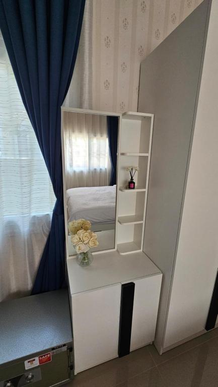 Postel nebo postele na pokoji v ubytování Big swimming pool garden villa 私家泳池花园豪华别墅