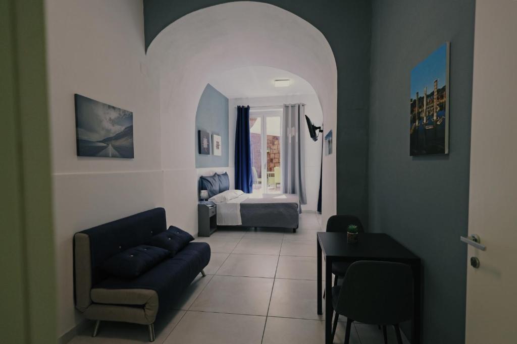 Posezení v ubytování B&B La Cassa Armonica
