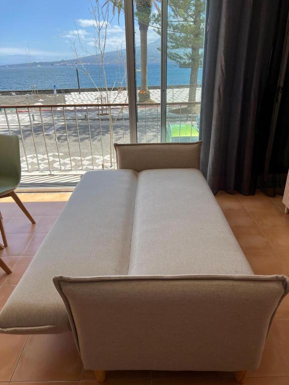 Postel nebo postele na pokoji v ubytování Estúdio Frente Mar