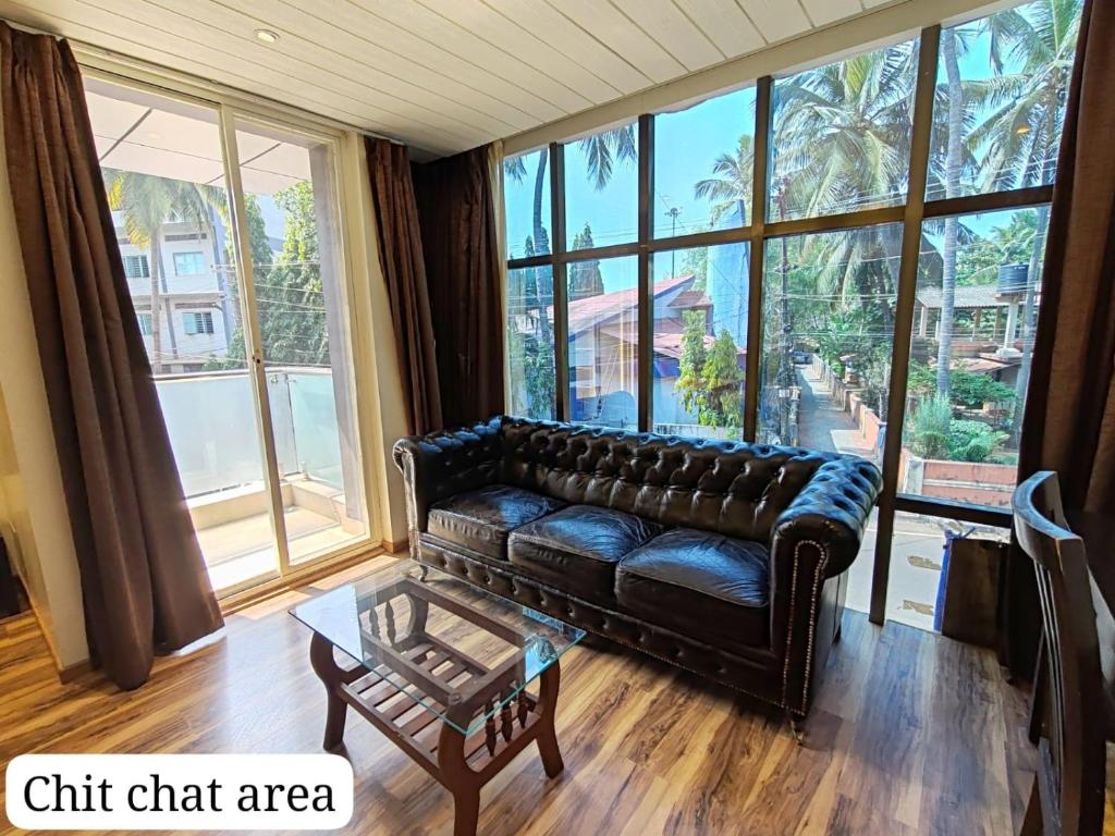 Posezení v ubytování Divan Clarks Inn Goa