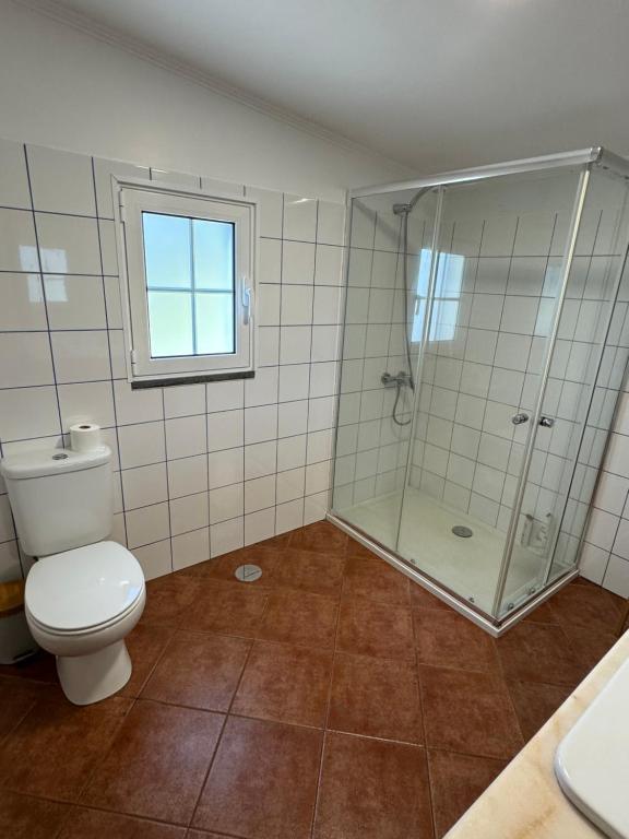 Koupelna v ubytování Casa dos Reis