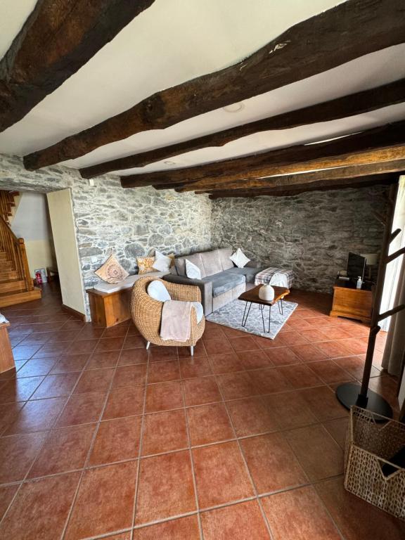 Posezení v ubytování Casa dos Reis