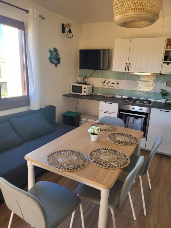 Kuchyň nebo kuchyňský kout v ubytování Surf House Mirice