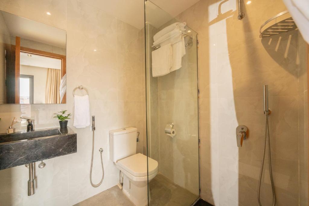 Koupelna v ubytování Appart Hôtel Rambla