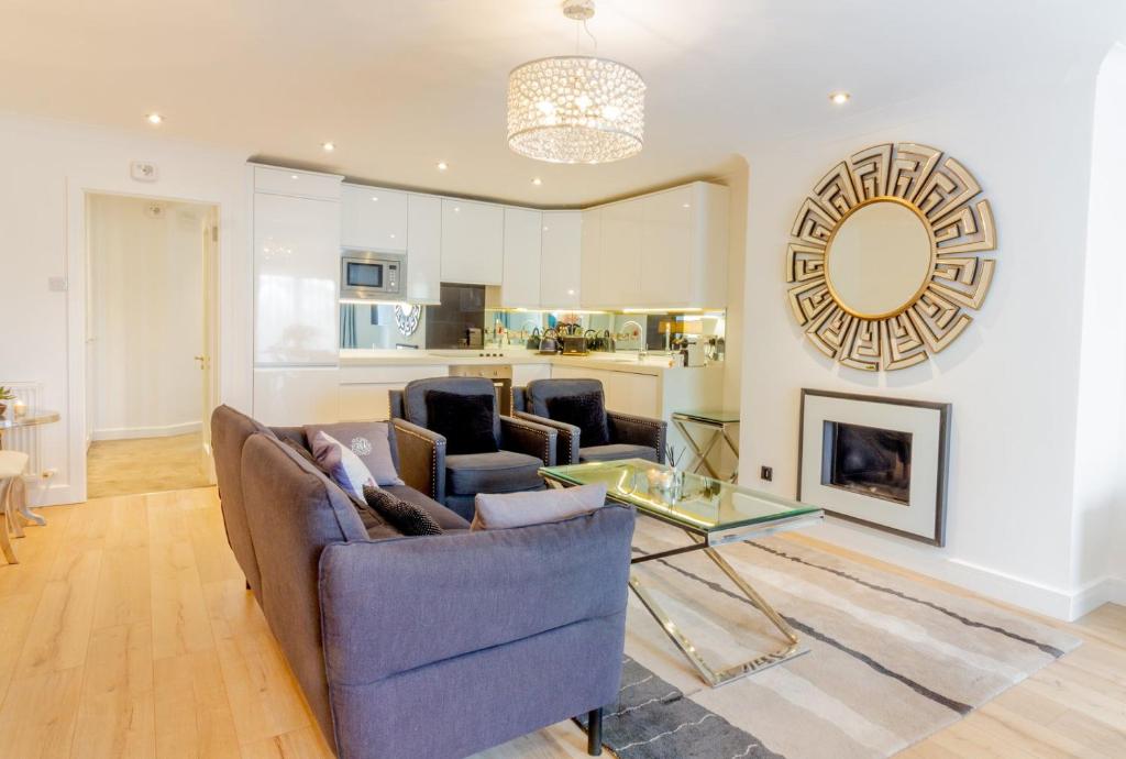 Setusvæði á GuestReady - Impressionante Flat com Vista Terraço