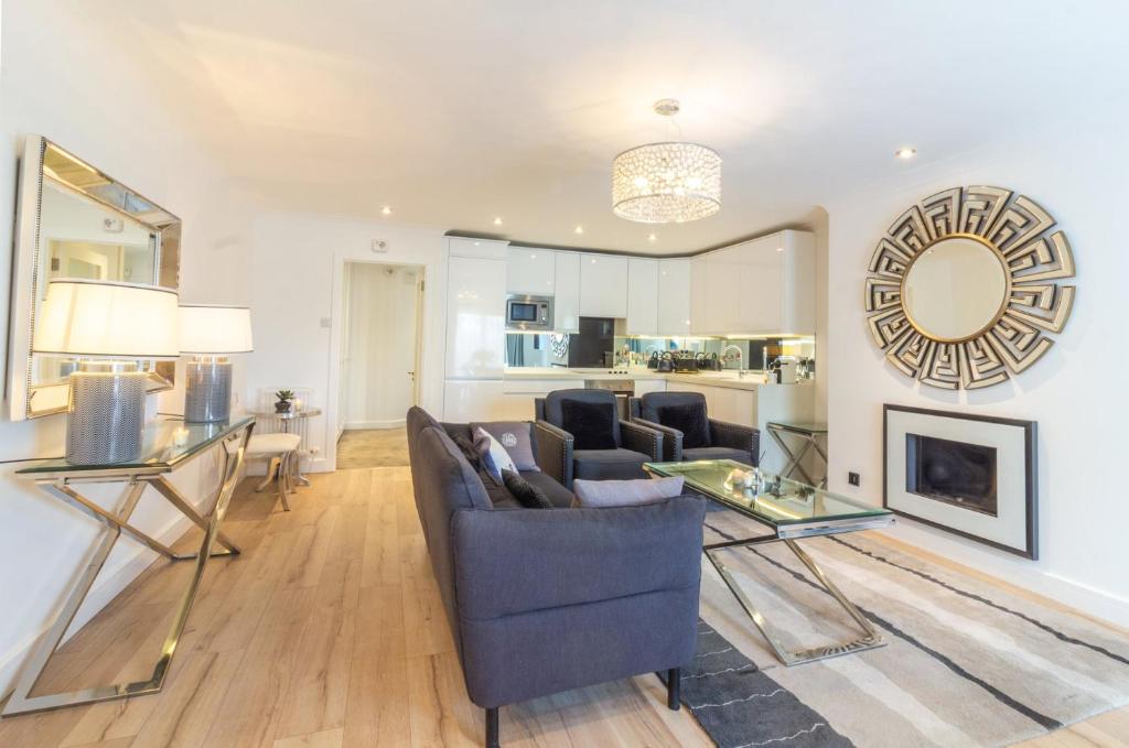 Eldhús eða eldhúskrókur á GuestReady - Impressionante Flat com Vista Terraço
