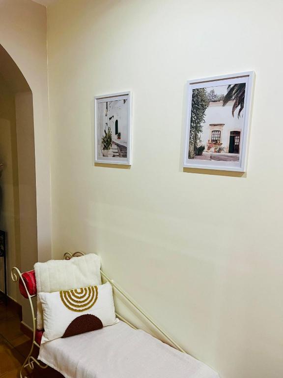 Postel nebo postele na pokoji v ubytování Chalet La Calma en Lorca