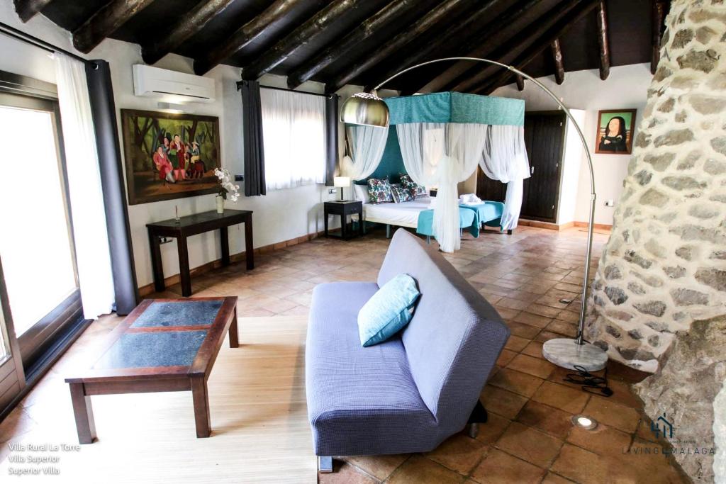 Posezení v ubytování Living4Malaga Villas Rurales Grazalema