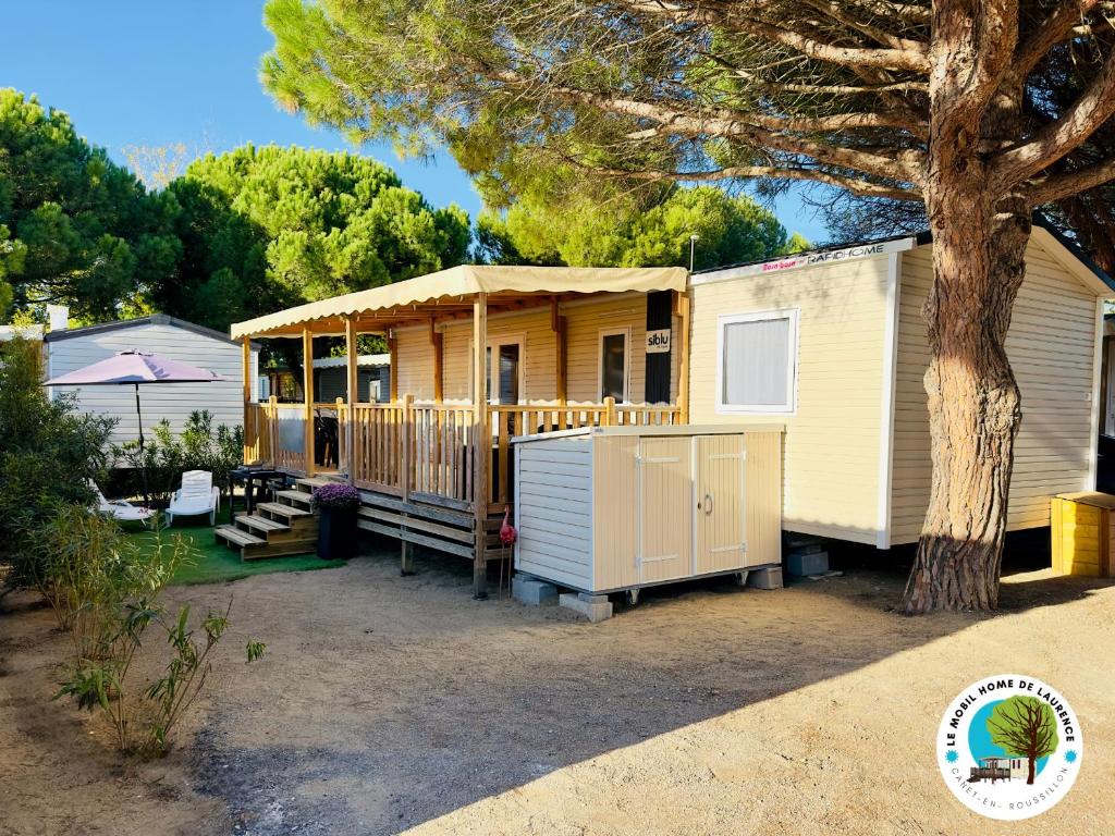 Photo de la galerie de l'établissement Le Mobil-home de Laurence, à Canet