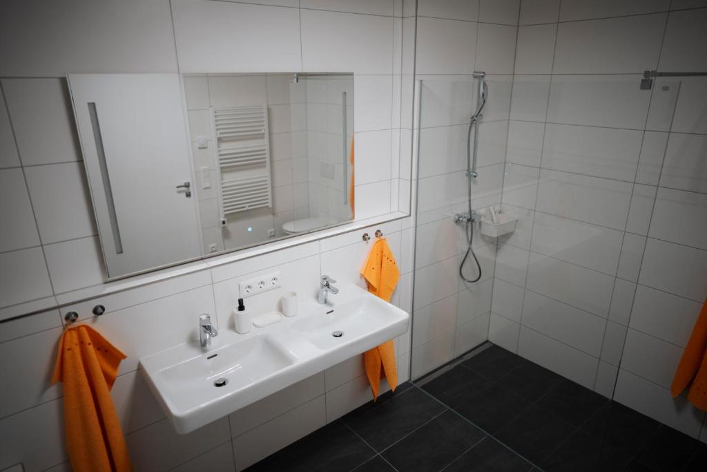 Koupelna v ubytování Premium Apartments Monterra