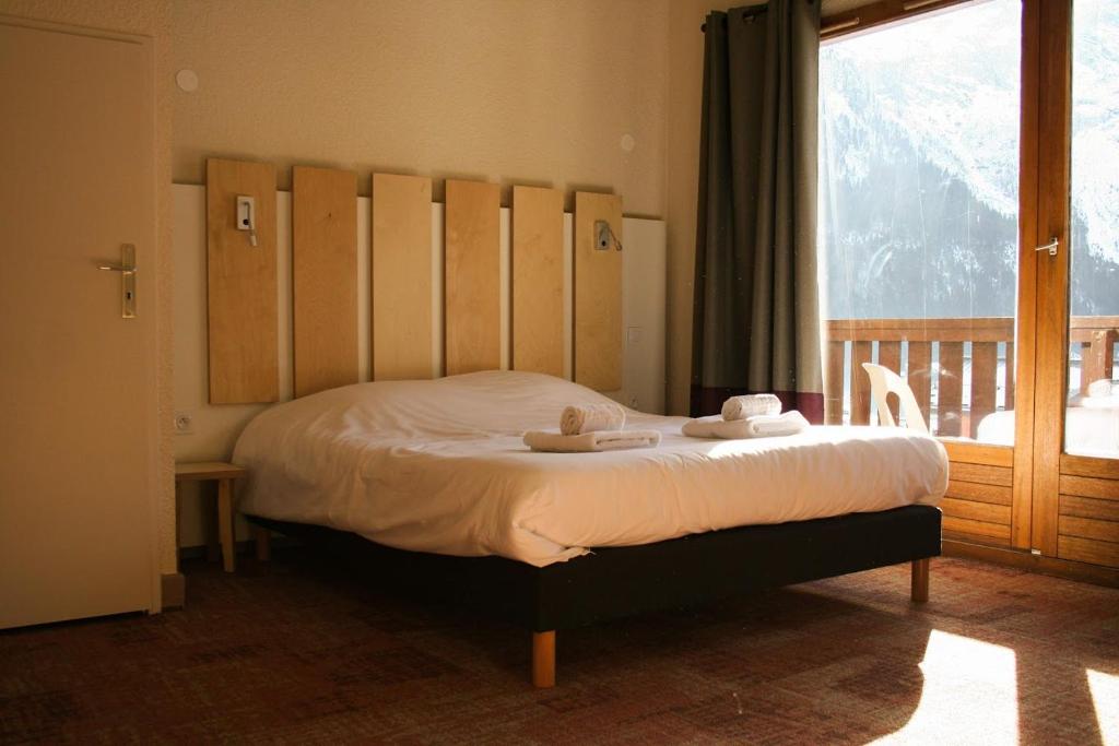Postel nebo postele na pokoji v ubytování Le Télémark