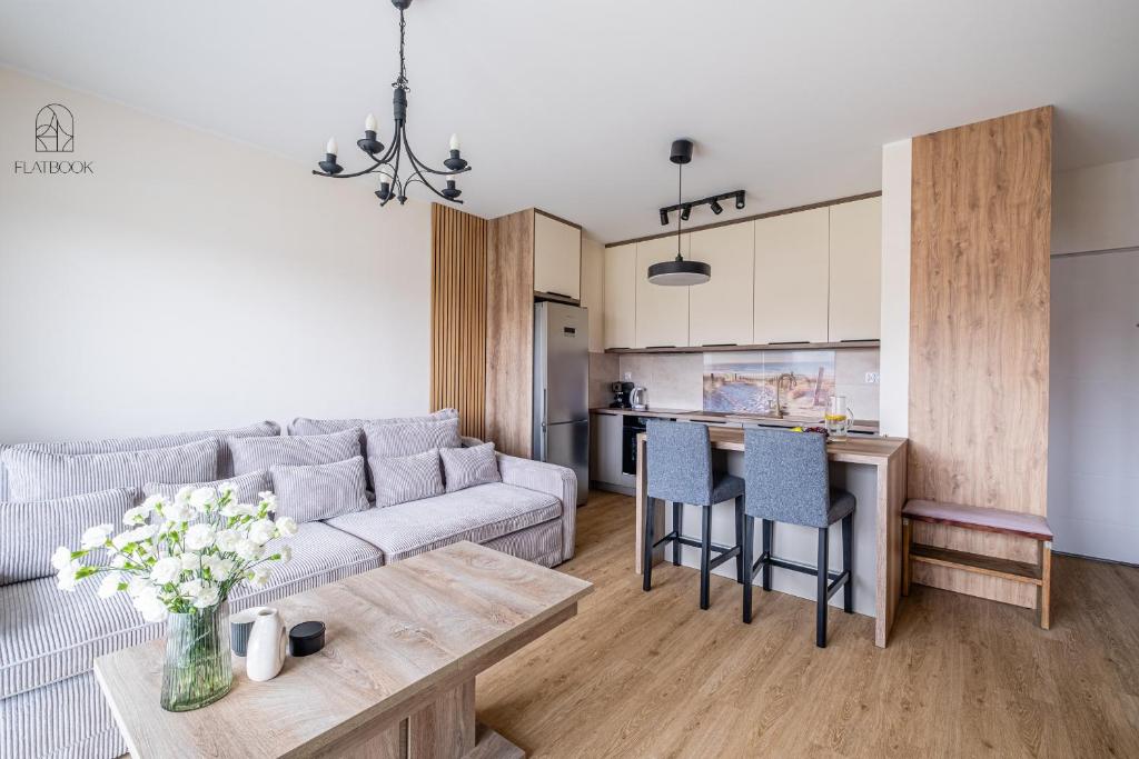 Flatbook Apartamenty - Sztutowo Baltic Twins z Parkingiem - Apartamento De Un Dormitorio
