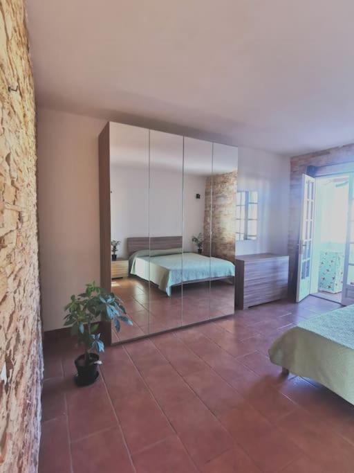 Postel nebo postele na pokoji v ubytování A casa di Franci