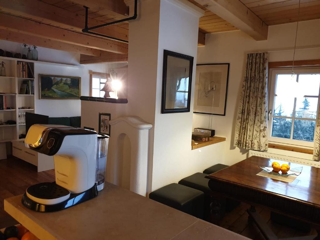Posezení v ubytování Chalet St Lorenzen