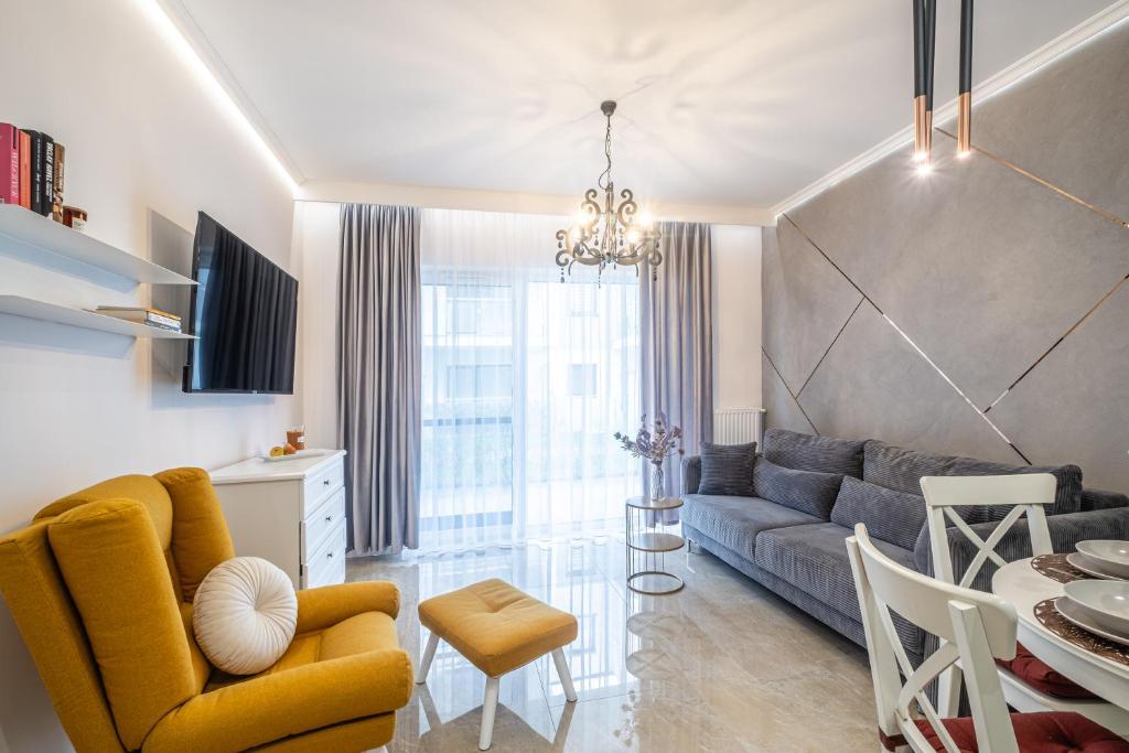 Flatbook Apartamenty - Sztutowo Baltic Twins z Parkingiem - Apartamento Con Terraza