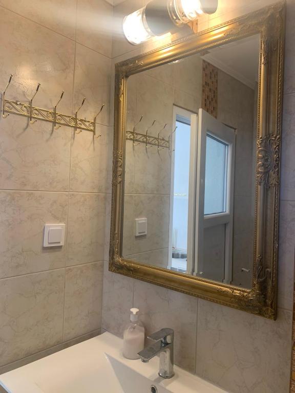 Koupelna v ubytování DINA LUX Apartman