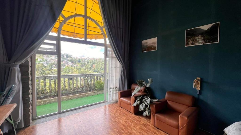 Posezení v ubytování An Yên Villa Đà Lạt