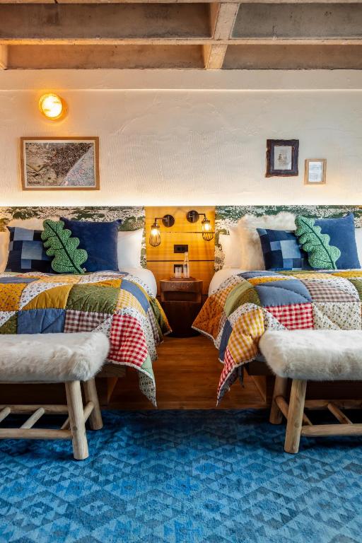Posezení v ubytování Treehouse Hotel Manchester