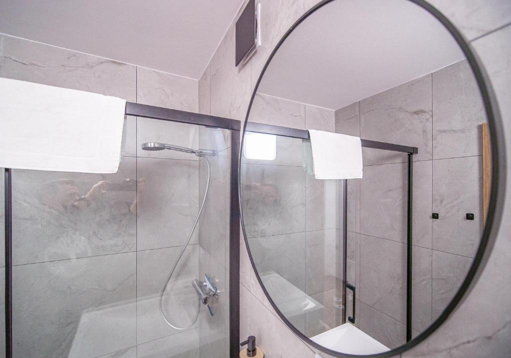 Kúpeľňa v ubytovaní Apartament Dworska