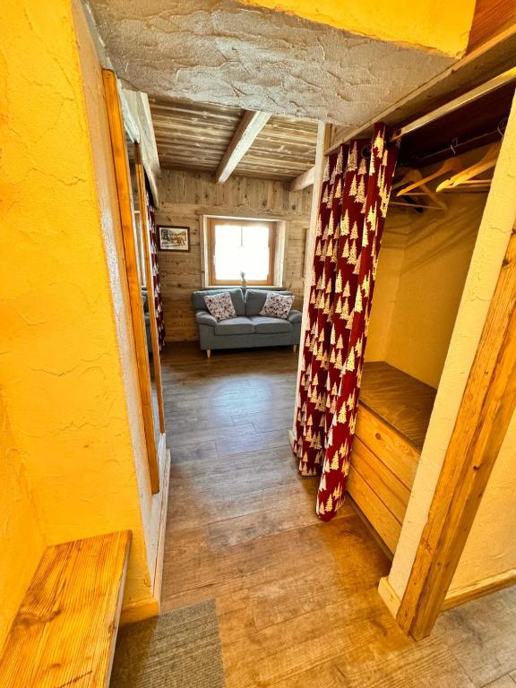 Postel nebo postele na pokoji v ubytování Chalet du Paradis