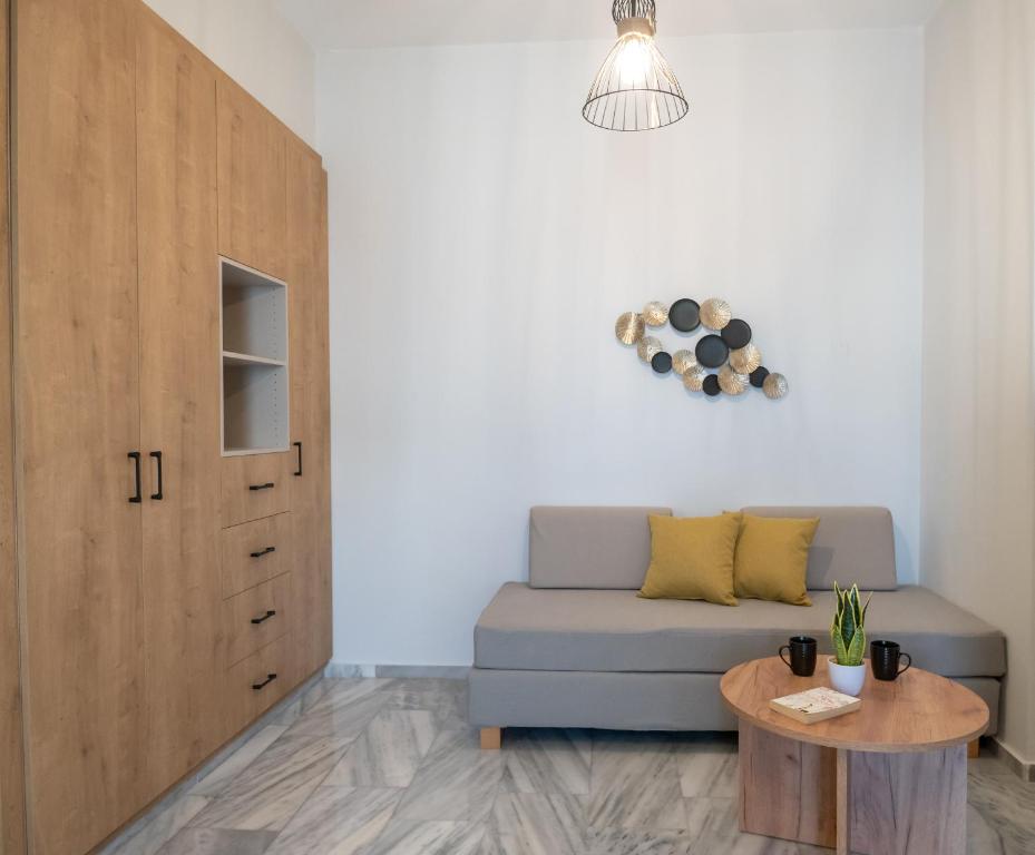 Posezení v ubytování Mardinik Hotel Apartments