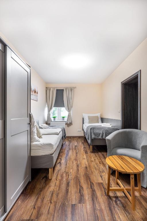 Łóżko lub łóżka w pokoju w obiekcie Room Mesi