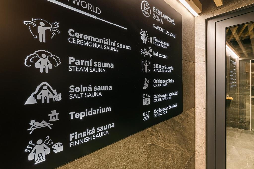Certifikát, hodnocení, plakát nebo jiný dokument vystavený v ubytování Hotel Atlantis