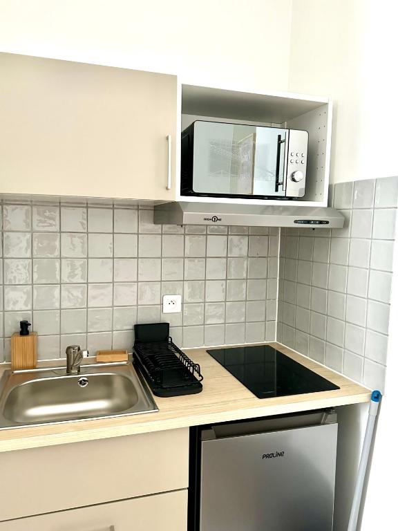 Hôtel Résidence A la Buttes aux Cailles - Resim 30