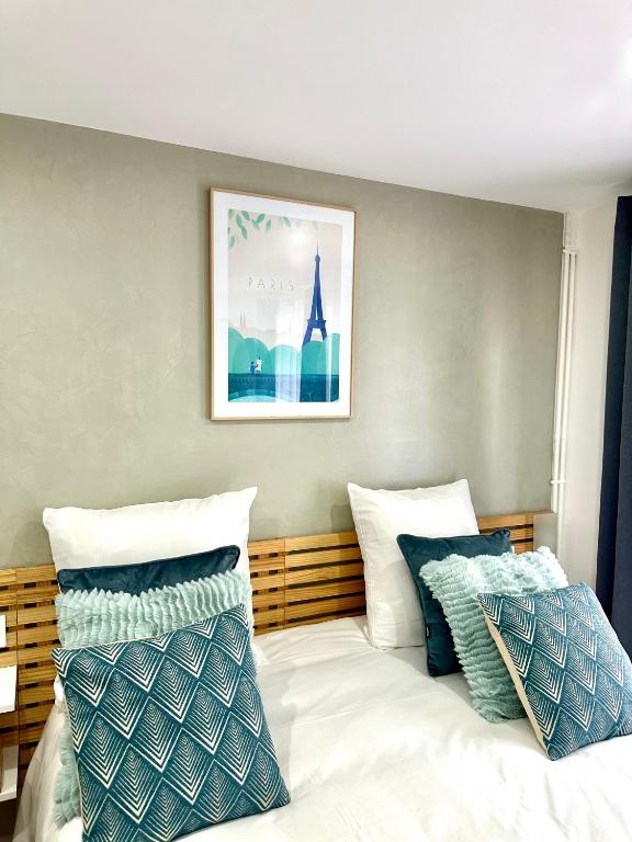 Hôtel Résidence A la Buttes aux Cailles - Resim 33