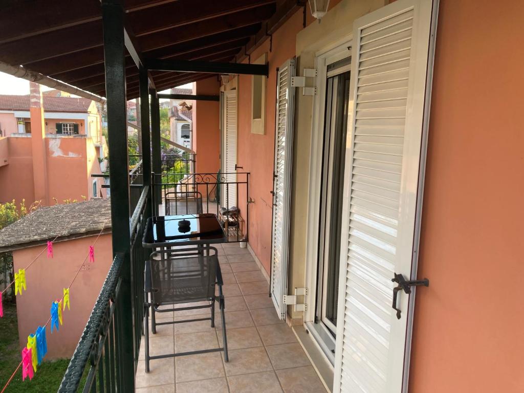 Balkón nebo terasa v ubytování Διαμέρισμα στην Κέρκυρα