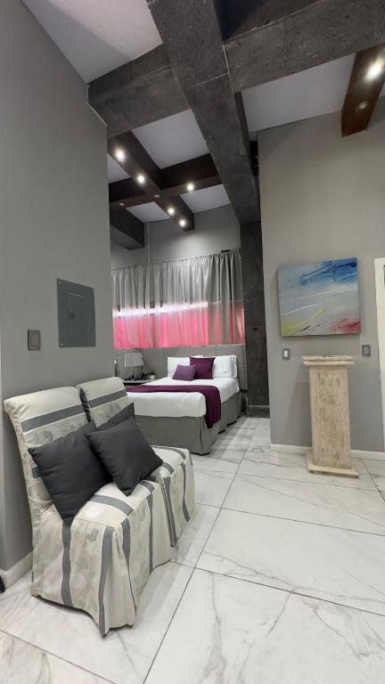 Posezení v ubytování Gran Hotel Cantera La plaza