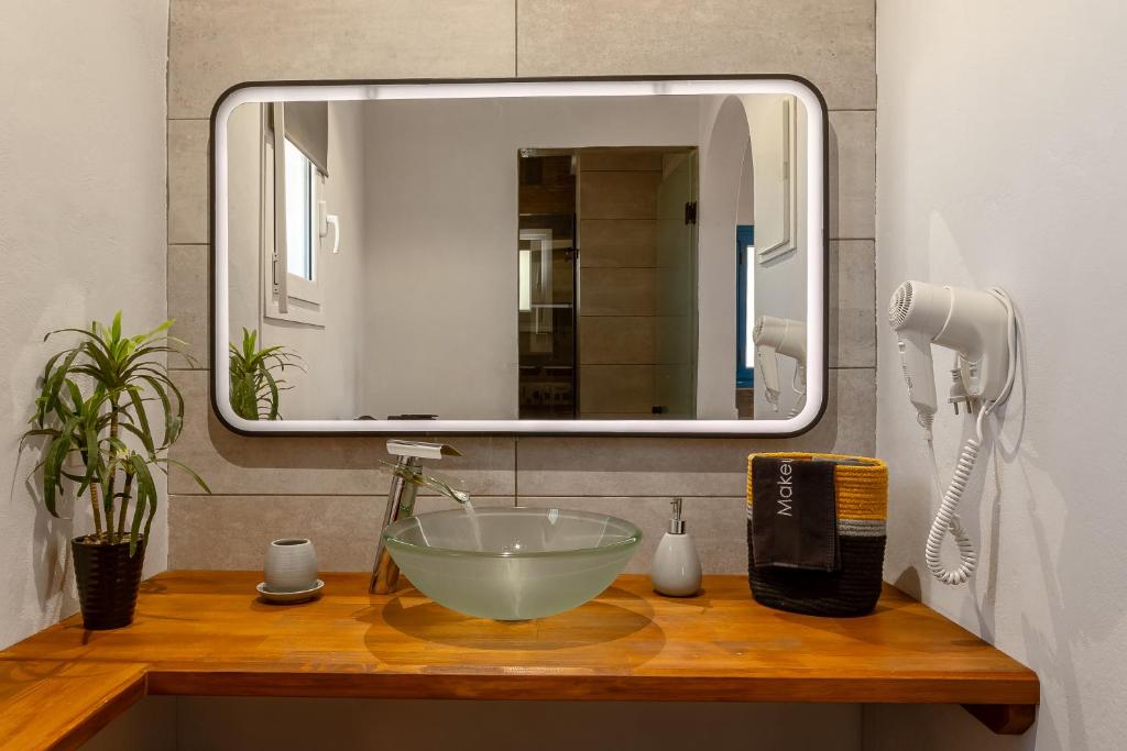 Koupelna v ubytování San Constantino Boutique Villa