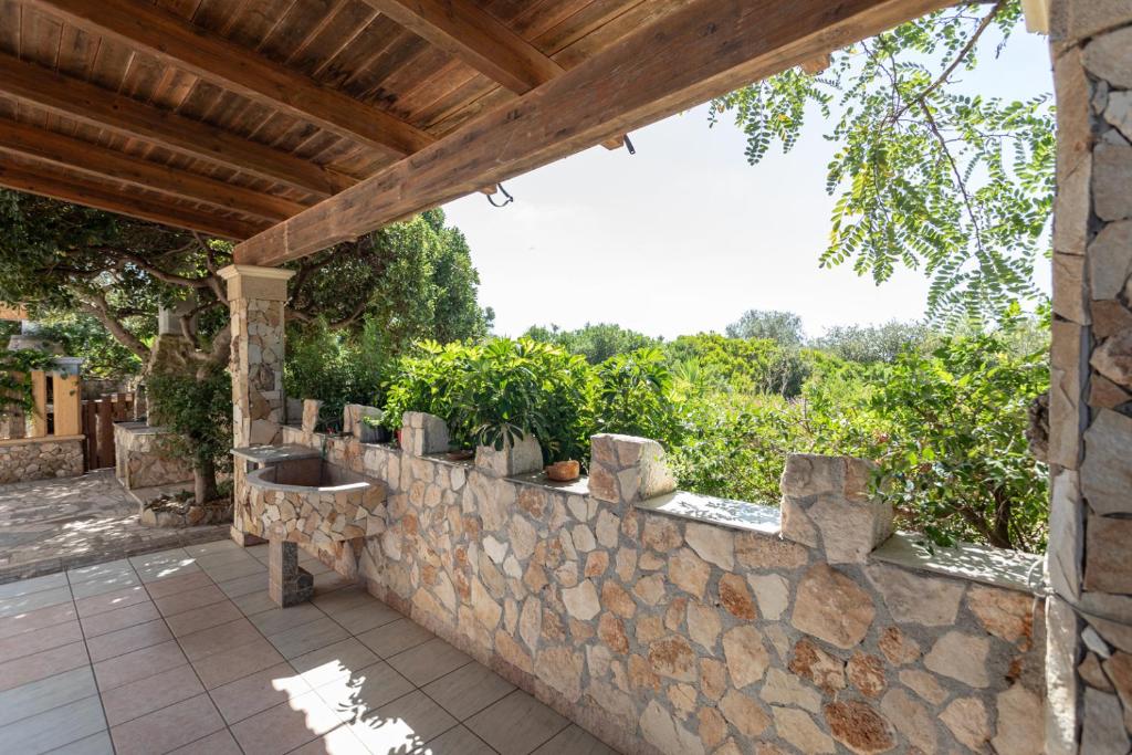 Ogród w obiekcie Villetta Jasmine con giardino Torre Pali