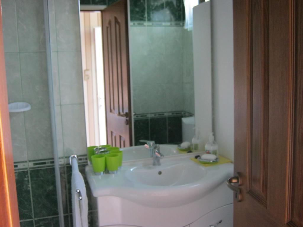 Kúpeľňa v ubytovaní Kitti Apartman