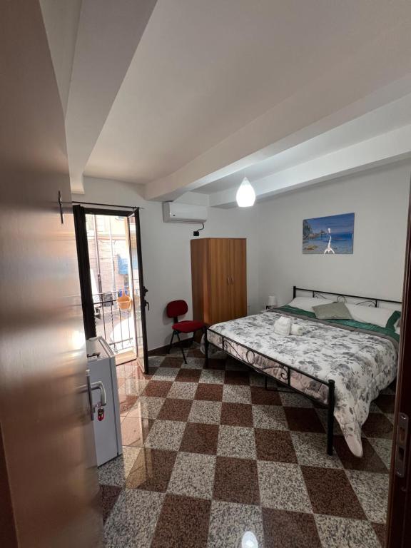 Postel nebo postele na pokoji v ubytování La matrice