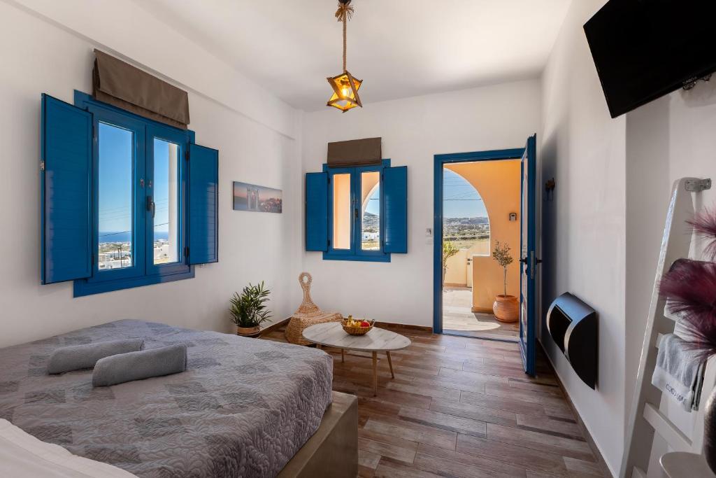 Postel nebo postele na pokoji v ubytování San Constantino Boutique Villa