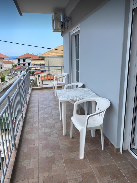 Balkón nebo terasa v ubytování Chrysa Rooms