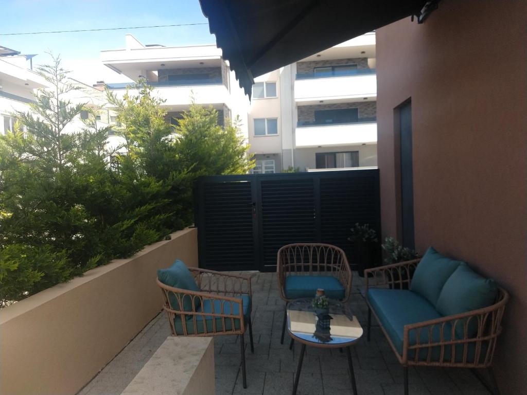Balkón alebo terasa v ubytovaní Apartman R&B Zadar