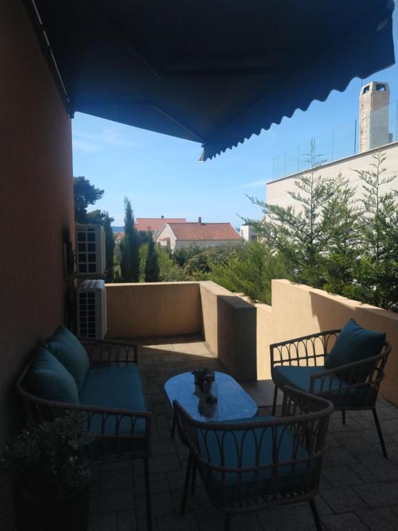 Balkón alebo terasa v ubytovaní Apartman R&B Zadar