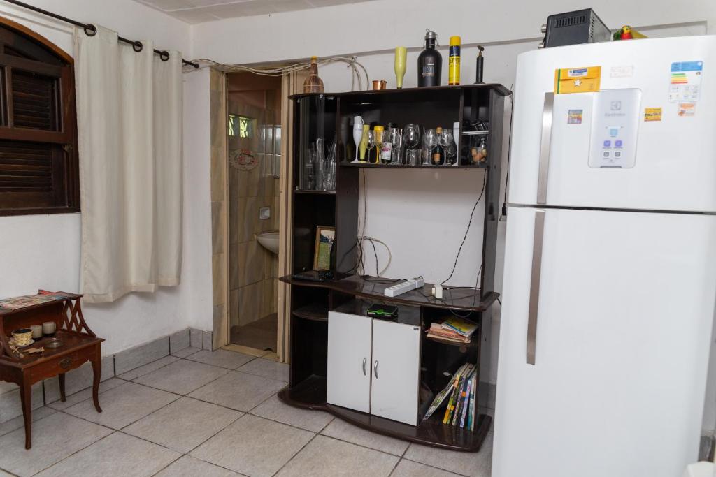 Una cocina o zona de cocina en Recanto do majo