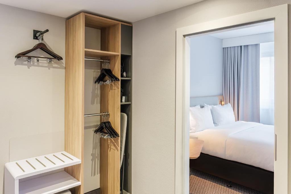 Postel nebo postele na pokoji v ubytování Holiday Inn Express Dresden Zentrum by IHG