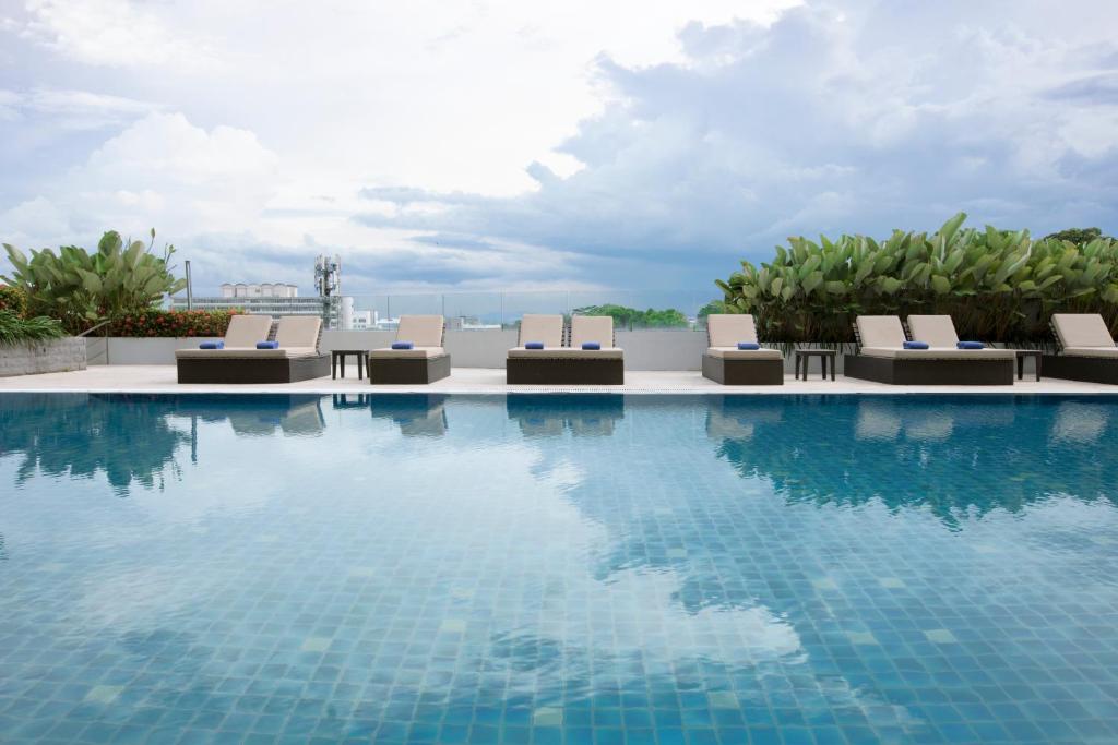 Piscina en o cerca de Citadines Uplands Kuching