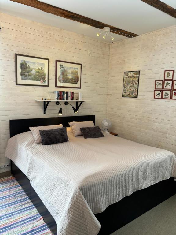 Postel nebo postele na pokoji v ubytování Marmorcafets B&B
