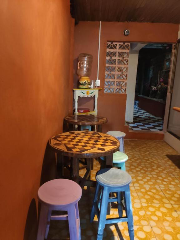 Posezení v ubytování Hotel Mesón de la Salud