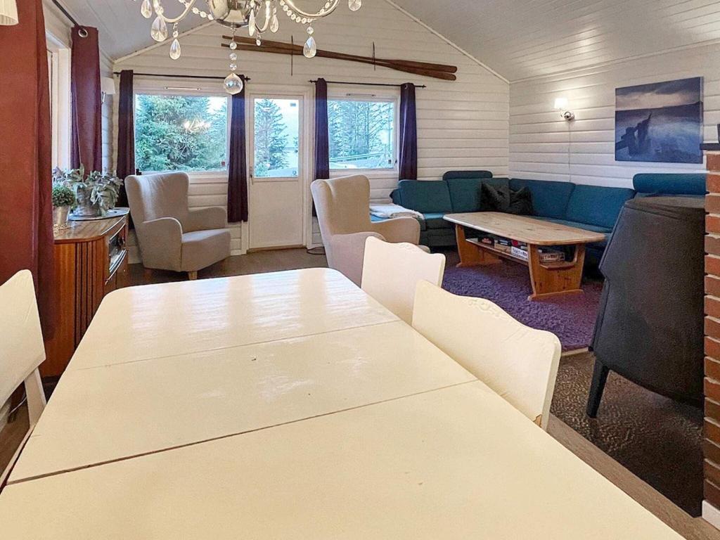Posezení v ubytování Holiday home bremnes V