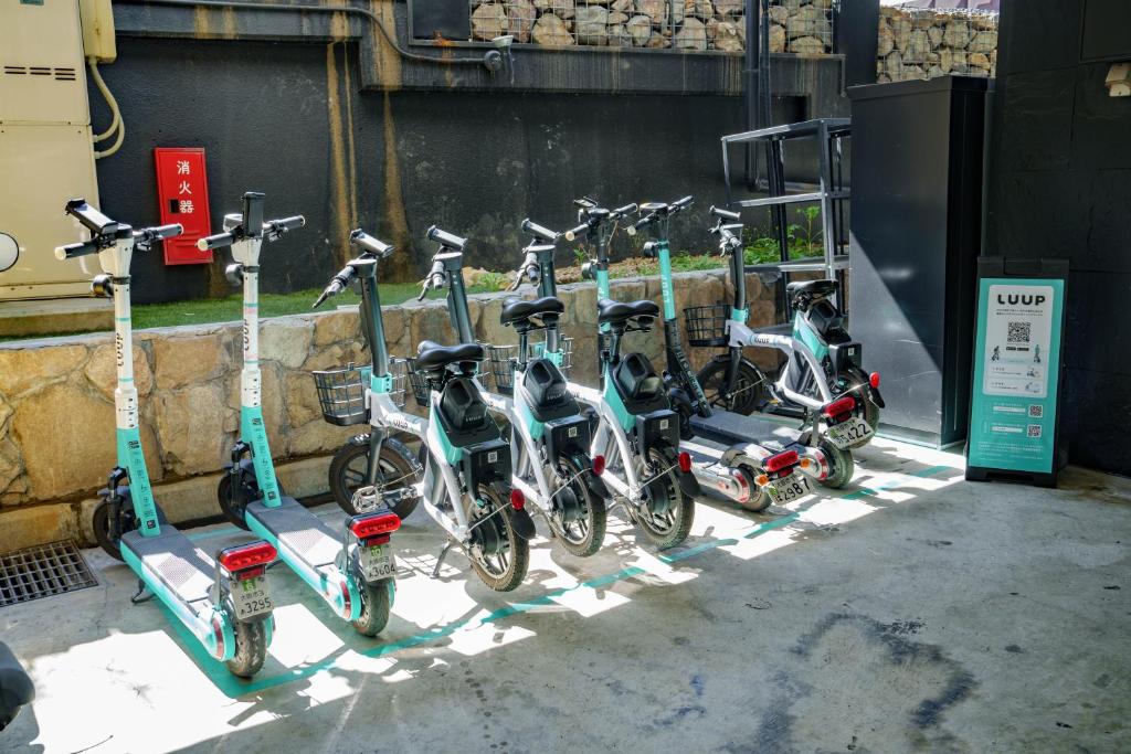Fitness centrum a/nebo fitness zařízení v ubytování Osaka City Hotel Kyobashi