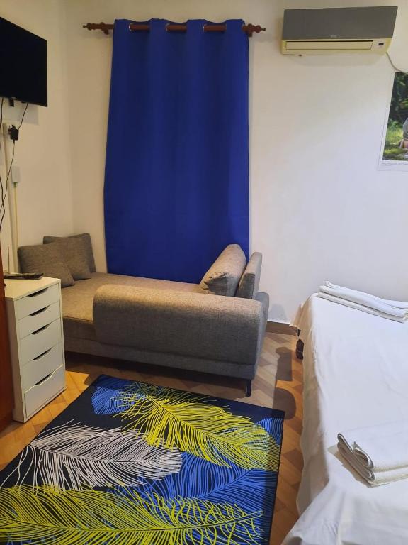 Postel nebo postele na pokoji v ubytování Tandif Villa Sea View